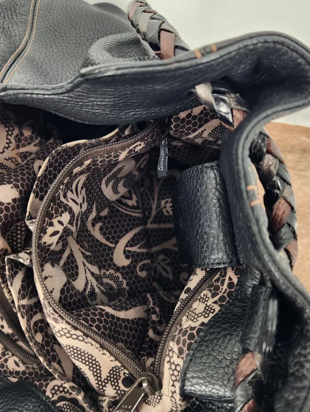 Brighton Leather Purse Y2k Shoulder Bag Boho .